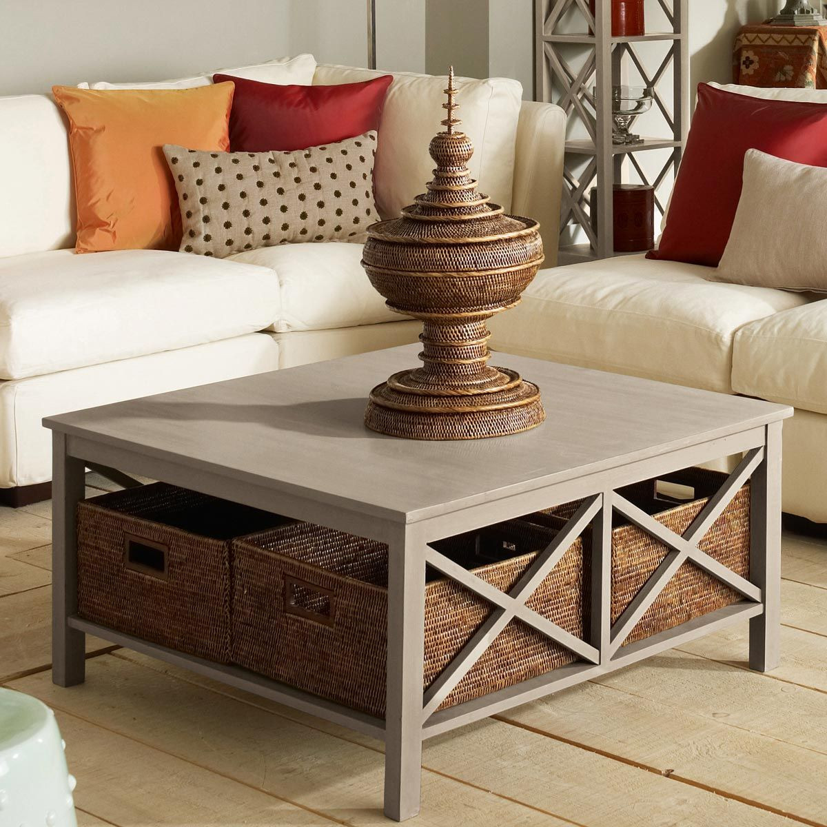 Best ideas about Large Square Coffee Table
. Save or Pin Saltire Square Coffee Table with Storage Now.