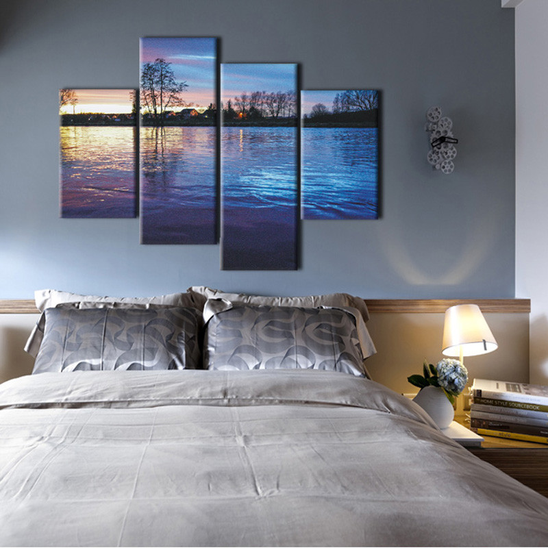 Best ideas about Large Vertical Wall Art
. Save or Pin Muti panel nature scenery canvas prints picture modern Now.