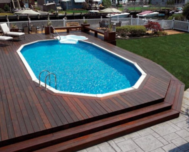 Best ideas about Largest Above Ground Pool
. Save or Pin 40 Uniquely Awesome Ground Pools with Decks Now.
