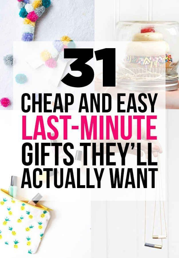 Best ideas about Last Minute DIY Birthday Gifts For Best Friend
. Save or Pin 31 Cheap And Easy Last Minute DIY Gifts They ll Actually Now.