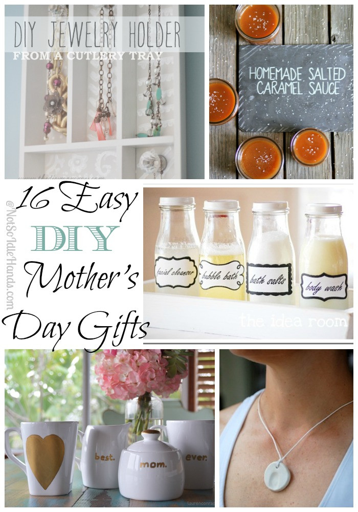Best ideas about Last Minute DIY Mother'S Day Gifts
. Save or Pin 16 Easy Last Minute DIY Mother’s Day Gifts Now.