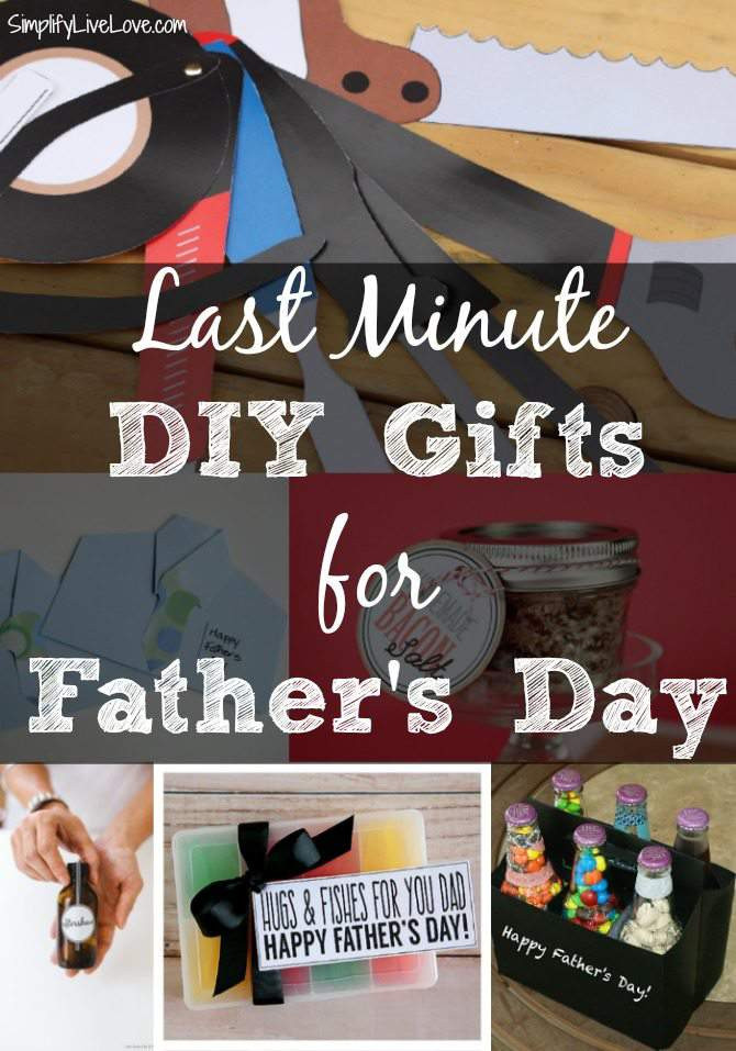 Best ideas about Last Minute DIY Mother'S Day Gifts
. Save or Pin Last Minute DIY Father s Day Gifts Simplify Live Love Now.