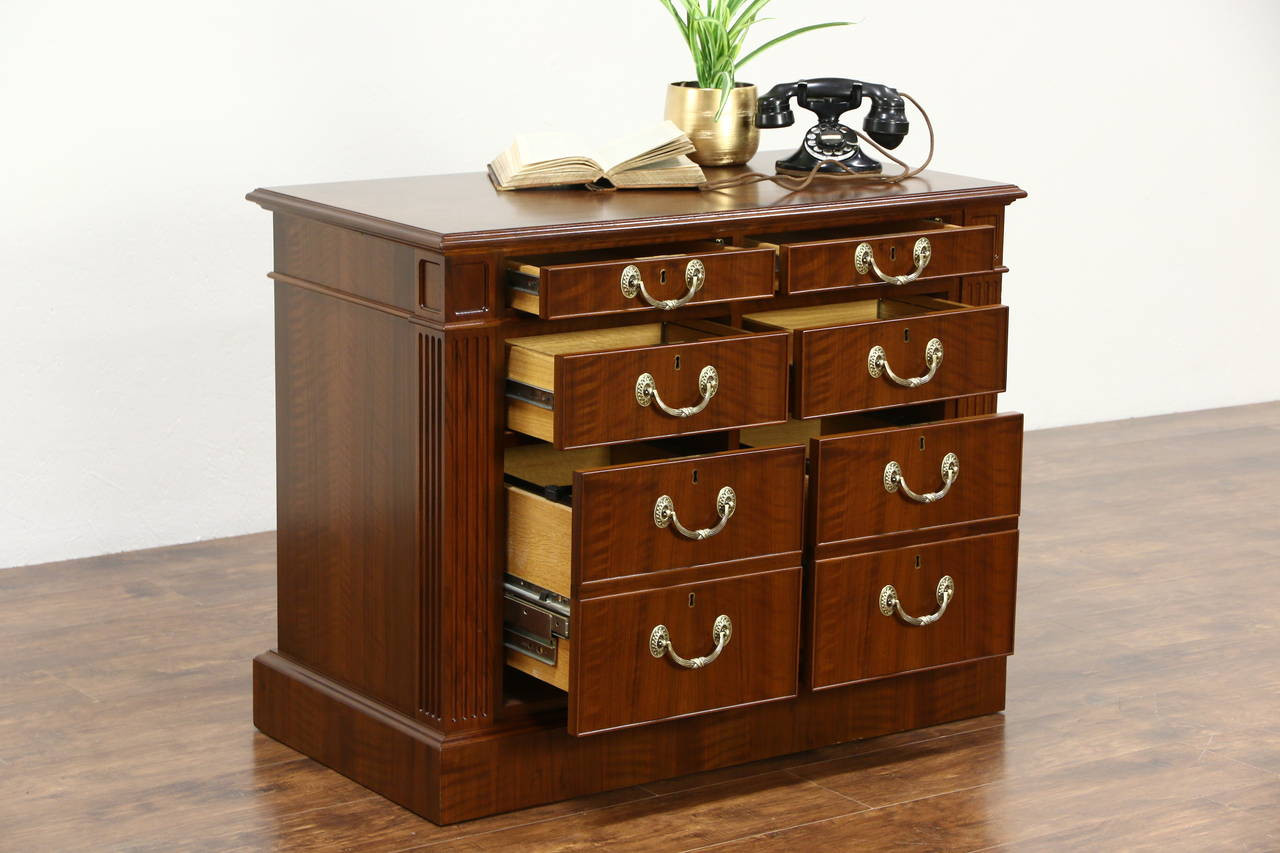 Best ideas about Lateral File Cabinet
. Save or Pin Custom Walnut 6 Drawer Lateral Executive Vintage fice Now.