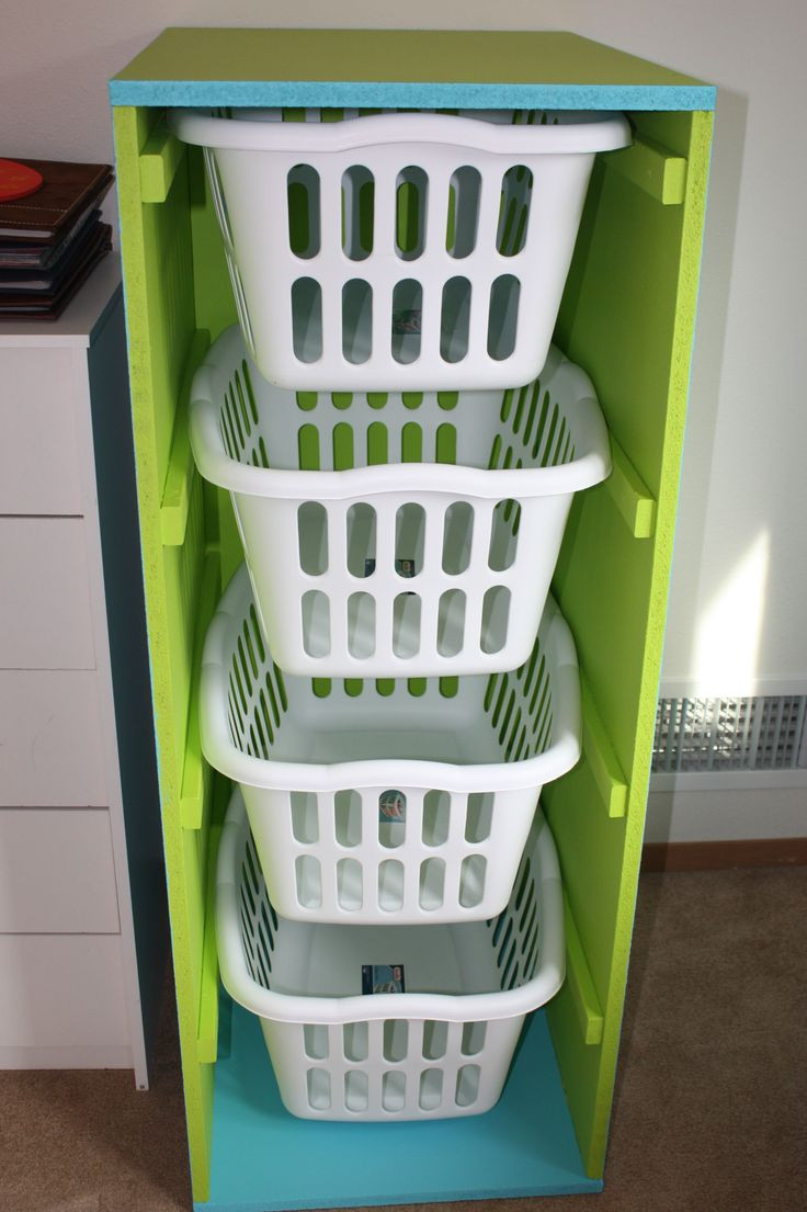 Best ideas about Laundry Basket Organizer DIY
. Save or Pin My version of ana white s laundry basket storage links Now.