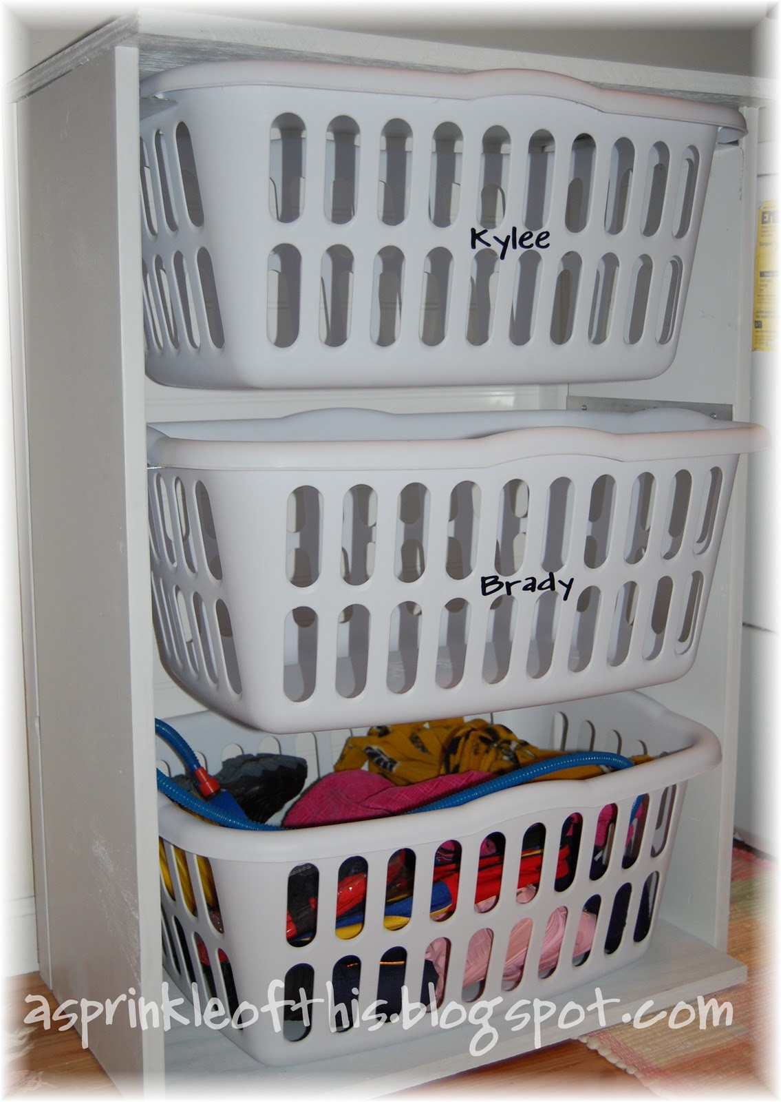 Best ideas about Laundry Basket Storage
. Save or Pin A Sprinkle of This Laundry Room Mud Room Organization Now.