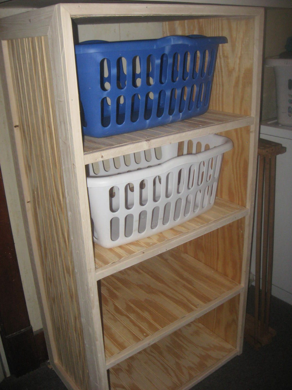 Best ideas about Laundry Basket Storage
. Save or Pin DIY Laundry Basket Shelves Now.