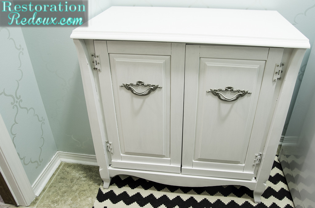 Best ideas about Laundry Hamper Cabinet
. Save or Pin Vintage Cabinet turned Laundry Hamper Daily Dose of Style Now.