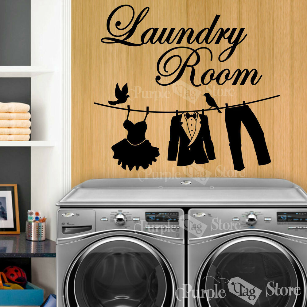 Best ideas about Laundry Room Art
. Save or Pin Laundry Room Clothesline Vinyl Art Home Wall Quote Decal Now.