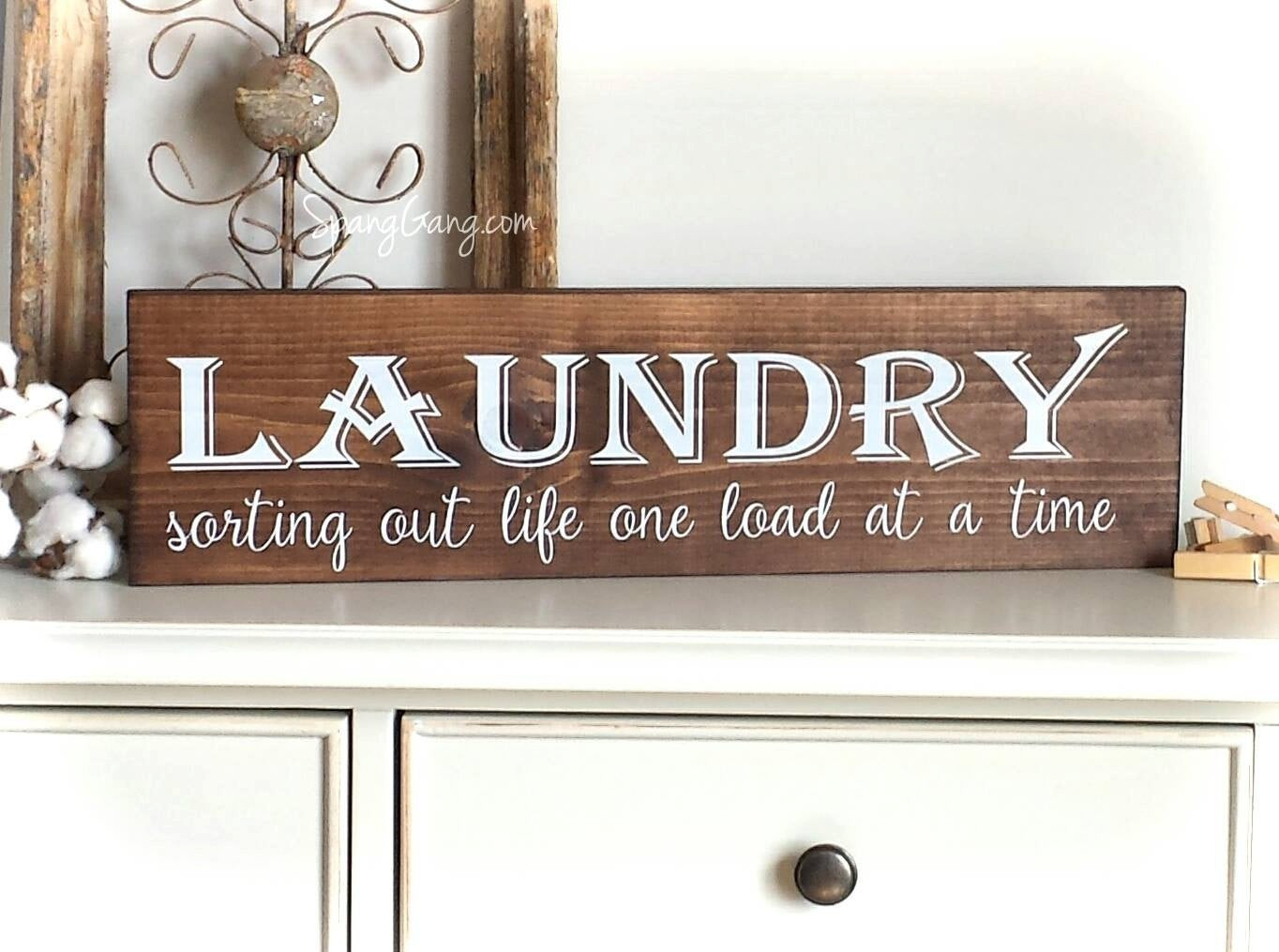 Best ideas about Laundry Room Art
. Save or Pin Laundry Room Decor Farmhouse Laundry Sign laundry room Now.