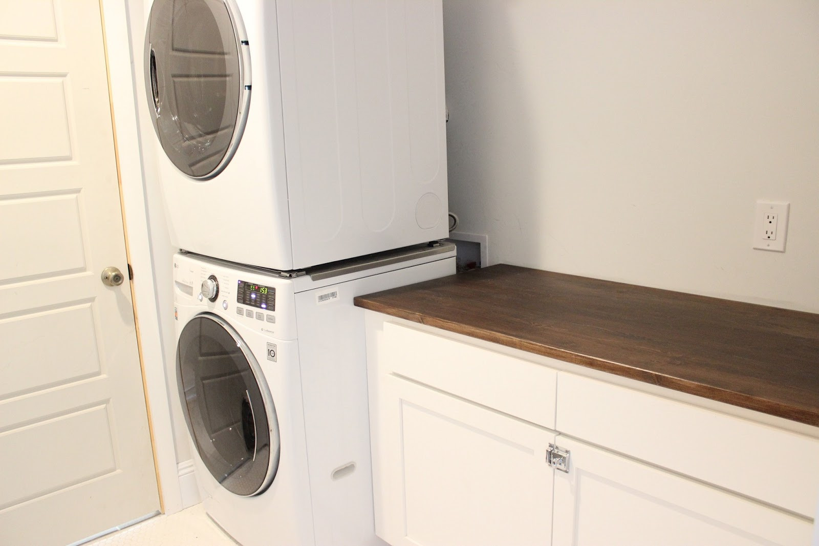 Best ideas about Laundry Room Cabinets Ikea
. Save or Pin Ikea Desk Top Turned Laundry Room Cabinet Top Dream Book Now.