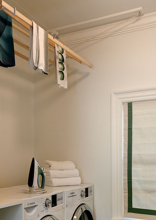 Best ideas about Laundry Room Drying Rack
. Save or Pin Drying Rack Transitional laundry room Crisp Architects Now.