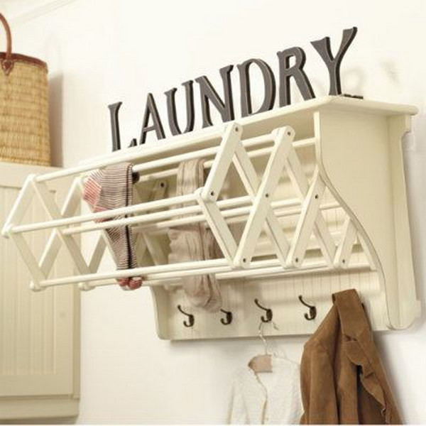 Best ideas about Laundry Room Drying Rack
. Save or Pin 50 Laundry Storage And Organization Ideas 2017 Now.