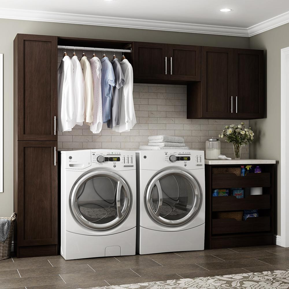 Best ideas about Laundry Room Furniture
. Save or Pin Modifi Madison 105 in W Mocha Laundry Cabinet Kit ENL105 Now.