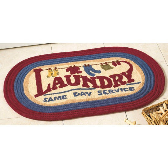 Best ideas about Laundry Room Mats
. Save or Pin Laundry Room Rug 31x20 Oval Floor Mat Country Decor New Now.