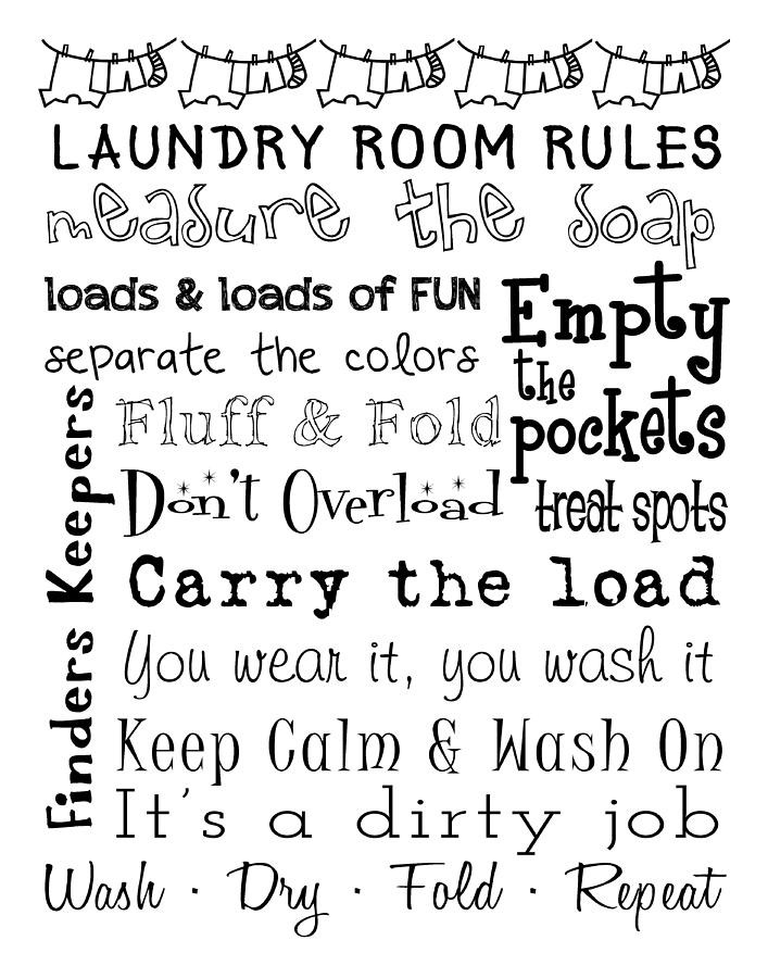 Best ideas about Laundry Room Rules
. Save or Pin Laundry Room Rules Poster Digital Art by Jaime Friedman Now.