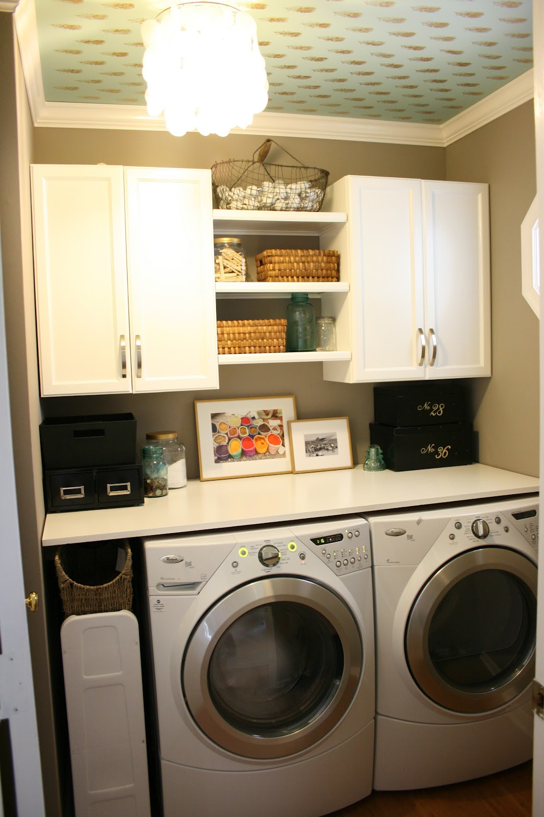Best ideas about Laundry Room Shelf Ideas
. Save or Pin The Boutons Laundry Room Now.