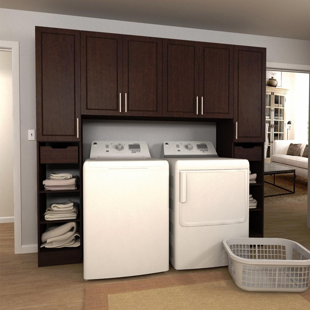 Best ideas about Laundry Room Storage Cabinets
. Save or Pin Modifi Madison 90 in W Mocha Tower Storage Laundry Now.