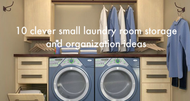 Best ideas about Laundry Room Storage Ideas For Small Rooms
. Save or Pin 10 clever small laundry room storage and organization Now.