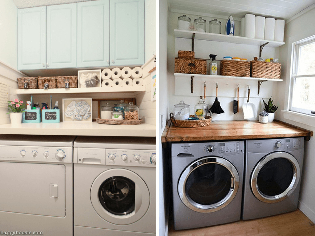 Best ideas about Laundry Room Storage Ideas For Small Rooms
. Save or Pin 12 Inspiring Small Laundry Room Ideas Love & Renovations Now.