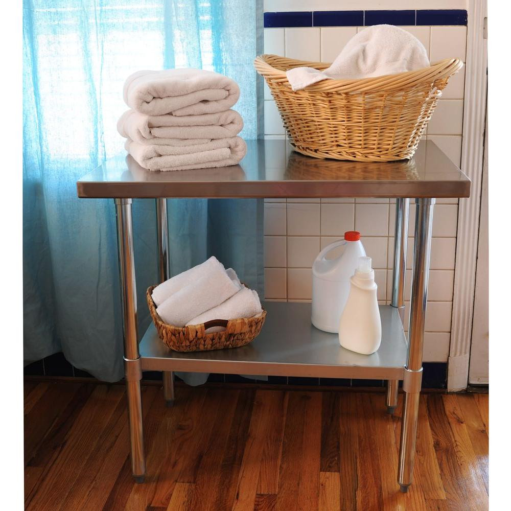 Best ideas about Laundry Room Table
. Save or Pin Laundry Room Utility Table 24" x 36" Stainless Steel Now.