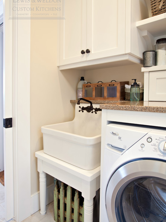 Best ideas about Laundry Room Utility Sinks
. Save or Pin Laundry Room Sink Vintage laundry room Lewis and Weldon Now.