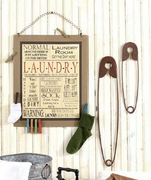 Best ideas about Laundry Room Wall Decor
. Save or Pin Laundry Room Decor Metal Sign Wall Plaque Set of Safety Now.