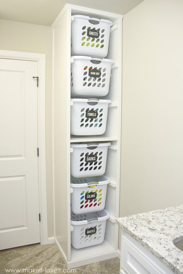 Best ideas about Laundry Storage Ideas
. Save or Pin 11 Laundry Storage Ideas Now.