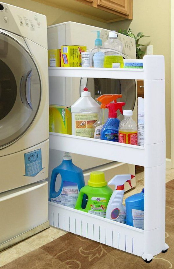 Best ideas about Laundry Storage Ideas
. Save or Pin 50 Laundry Storage And Organization Ideas 2017 Now.