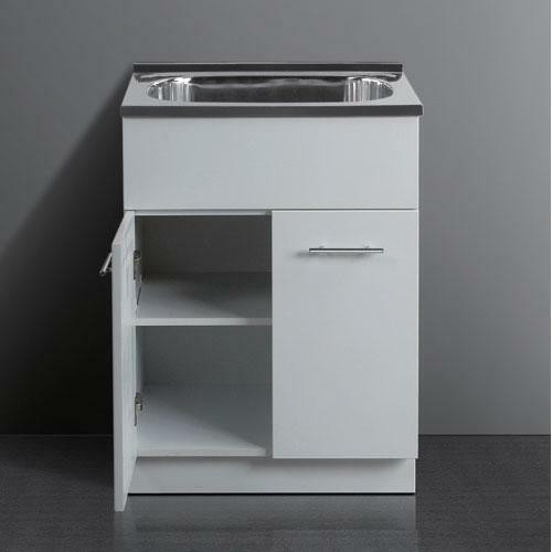 Best ideas about Laundry Tubs With Cabinet
. Save or Pin NEW 45L Laundry Tub and 2 Pac Gloss White Cabinet Now.