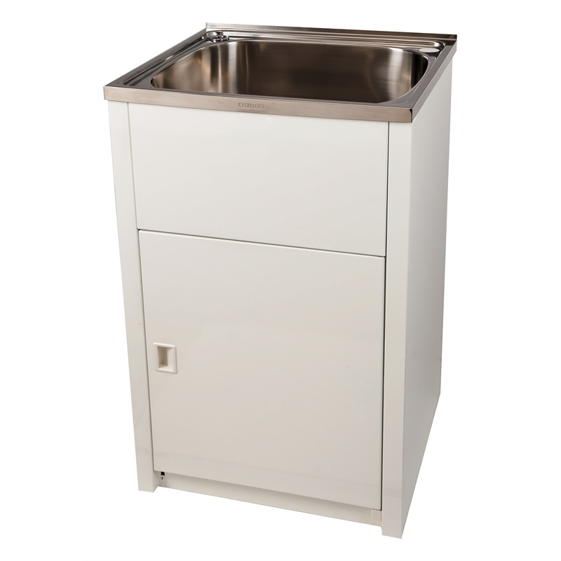 Best ideas about Laundry Tubs With Cabinet
. Save or Pin Everhard 45L Laundry Trough and Cabinet Now.