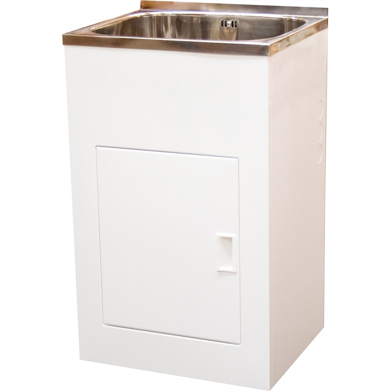 Best ideas about Laundry Tubs With Cabinet
. Save or Pin Dissco Laundry Cabinet & Tub 565x460mm Now.