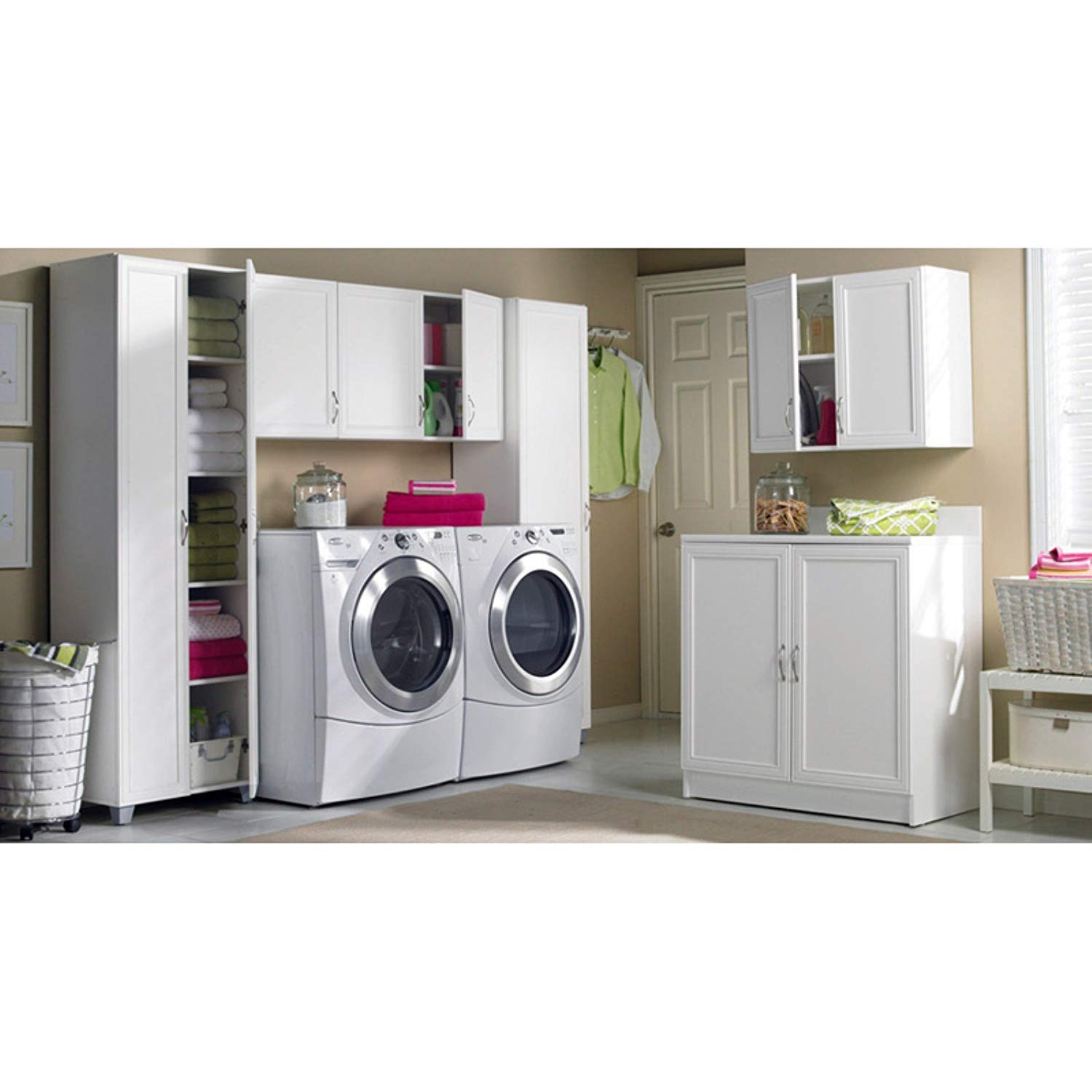 Best ideas about Laundry Wall Cabinet
. Save or Pin Laundry 3 door Wall Cabinet Akadahome Multipurpose Now.
