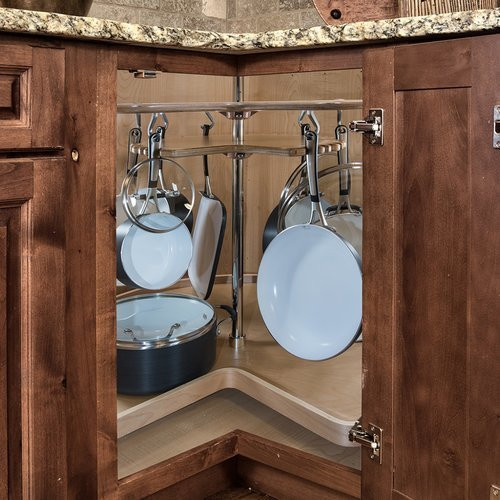 Best ideas about Lazy Susan Cabinet Organizer
. Save or Pin Rev A Shelf Not So Lazy Susan Cookware Organizer Maple 32 Now.