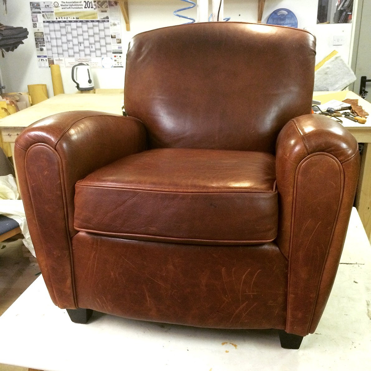 Best ideas about Leather Chair Repair
. Save or Pin Leather Club Chair repair Now.