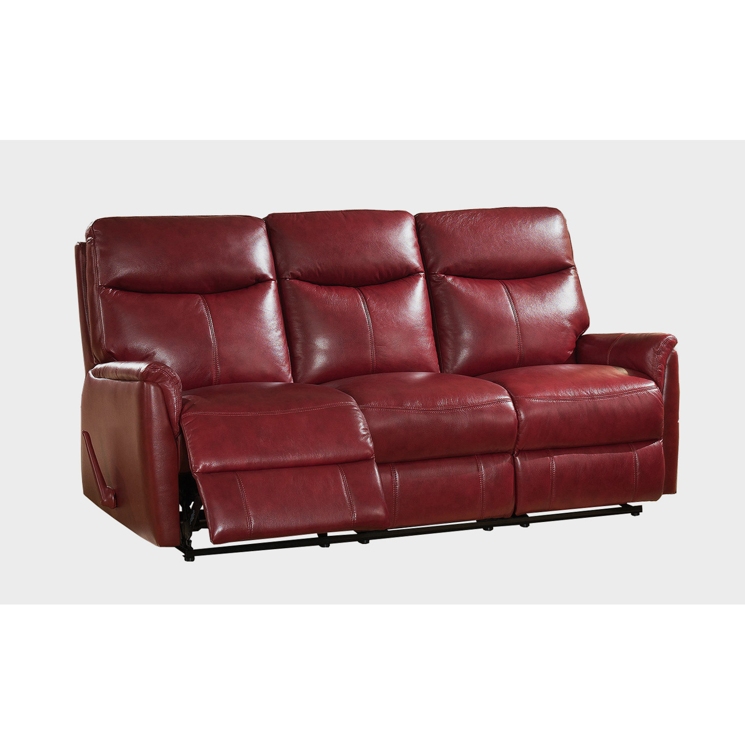 Best ideas about Leather Recliner Sofa
. Save or Pin Amax Napa Top Grain Leather Lay Flat Reclining Sofa and Now.