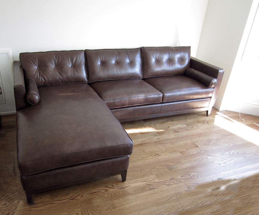 Best ideas about Leather Sofa With Chaise
. Save or Pin Furniture Alluring Leather Chaise With Unique Design Now.