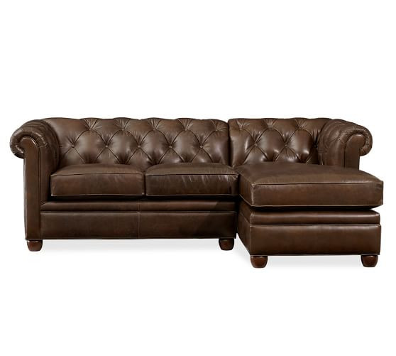 Best ideas about Leather Sofa With Chaise
. Save or Pin Chesterfield Leather Sofa with Chaise Sectional Now.
