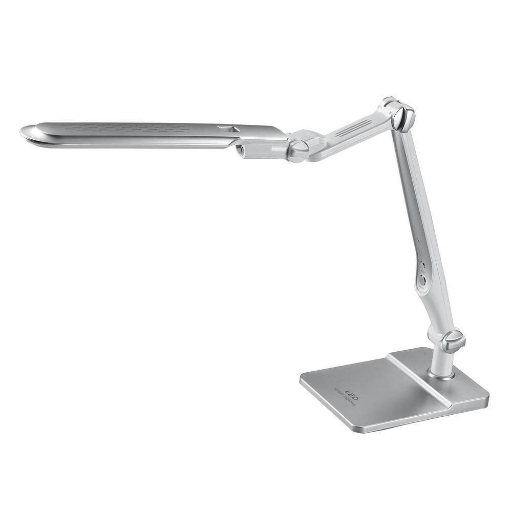 Best ideas about Led Desk Lamp
. Save or Pin Lavish Home 26 in Silver LED Contemporary Energy Saving Now.