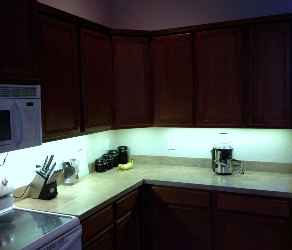 Best ideas about Led Kitchen Lights
. Save or Pin Kitchen Under Cabinet 5050 Bright Lighting Kit COOL WHITE Now.