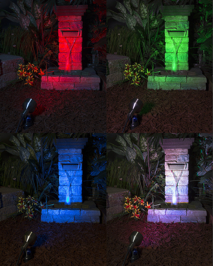 Best ideas about Led Landscape Lighting
. Save or Pin 6W Color Changing RGB LED Landscape Spotlight remote sold Now.