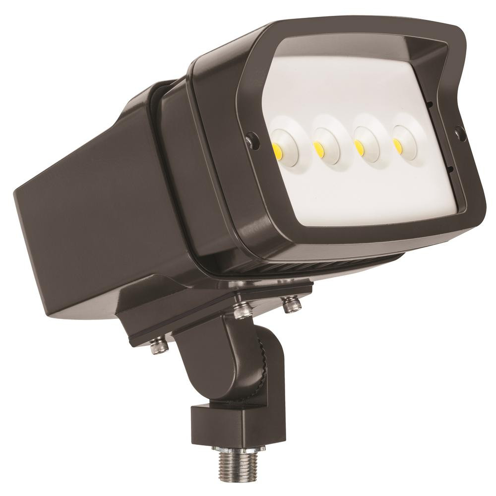 Best ideas about Led Outdoor Flood Light
. Save or Pin Lithonia Lighting OFL1 LED Bronze Outdoor Integrated LED Now.