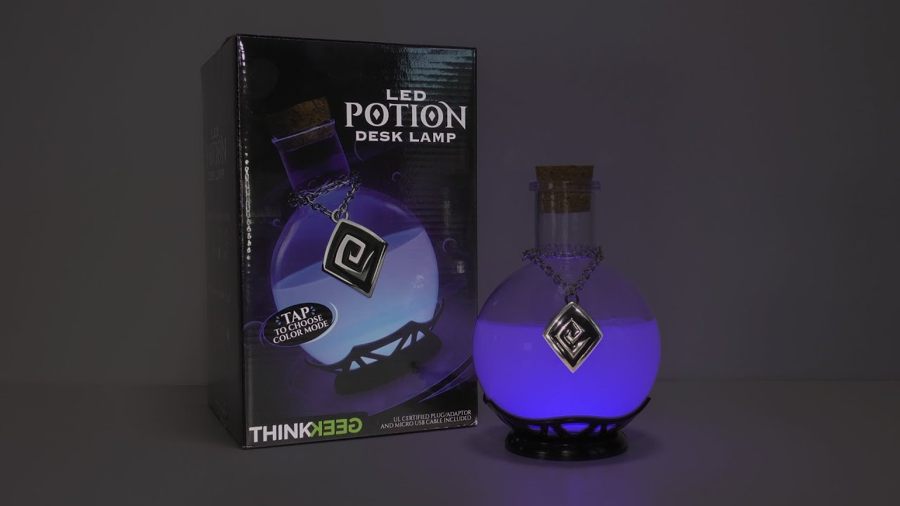 Best ideas about Led Potion Desk Lamp
. Save or Pin LED Potion Desk Lamp by ThinkGeek Unboxing & Test Now.