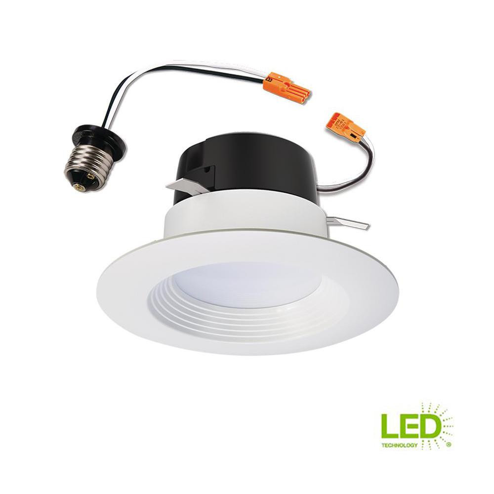 Best ideas about Led Recessed Lighting Retrofit
. Save or Pin Halo LT 4 in White Integrated LED Recessed Ceiling Light Now.