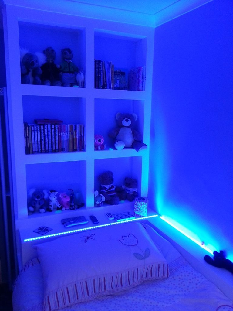 Best ideas about Led Room Lighting
. Save or Pin RGB tape used for bedroom LED lights Now.