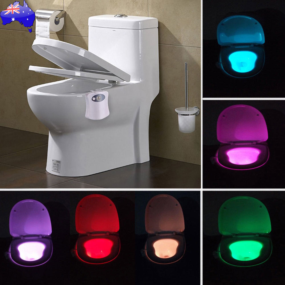 Best ideas about Led Toilet Light
. Save or Pin Motion Activated Toilet Night Light Bowl Bathroom LED 8 Now.