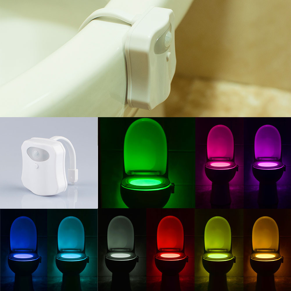 Best ideas about Led Toilet Light
. Save or Pin 16 9 8 Colors LED Toilet Bathroom Night Light Motion Now.