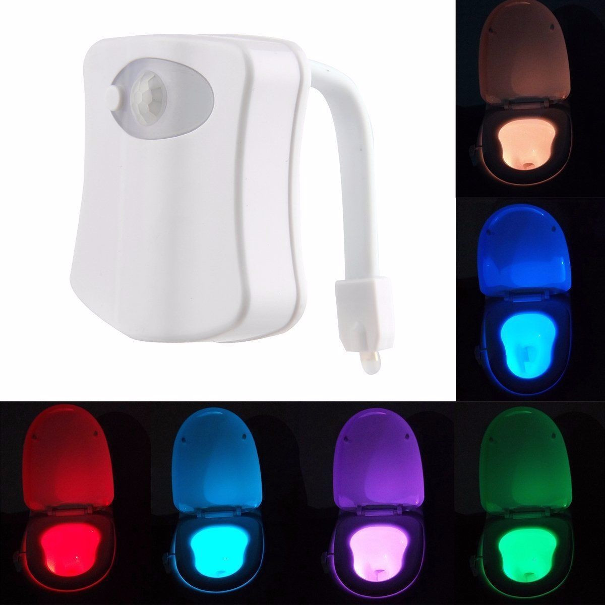 Best ideas about Led Toilet Light
. Save or Pin Body Motion Sensor Activated 8 Colors LED Night Light Now.