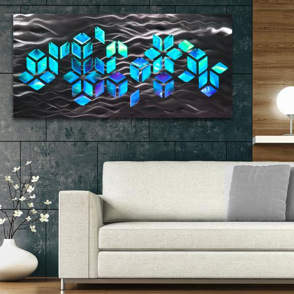Best ideas about Led Wall Art
. Save or Pin "Impulse" 46"x22" Abstract Geometric Design Metal Now.