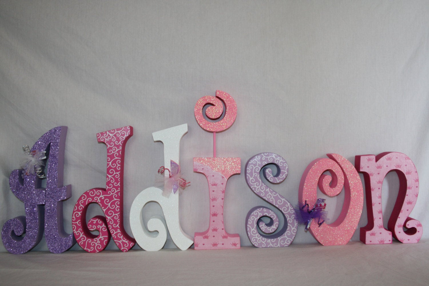 Best ideas about Lettering For Baby Room
. Save or Pin Custom nursery letters Name letters 7 letter set Wood Now.