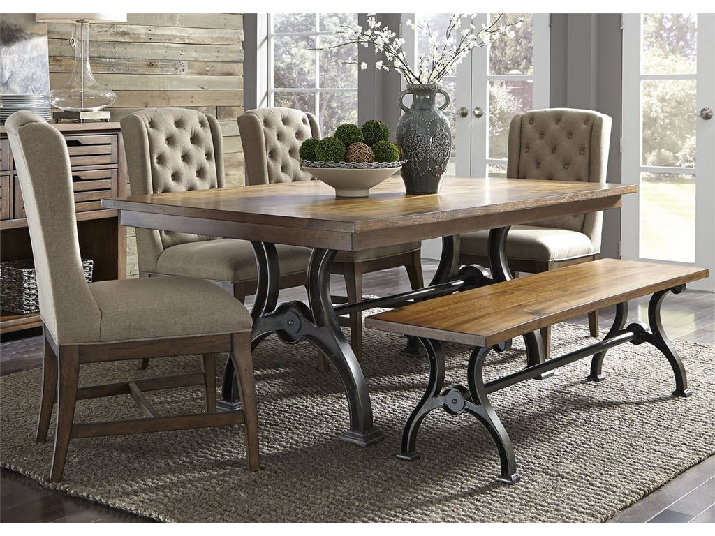 Best ideas about Liberty Furniture Dining
. Save or Pin Liberty Furniture Dining Room 6 Piece Trestle Table Set Now.